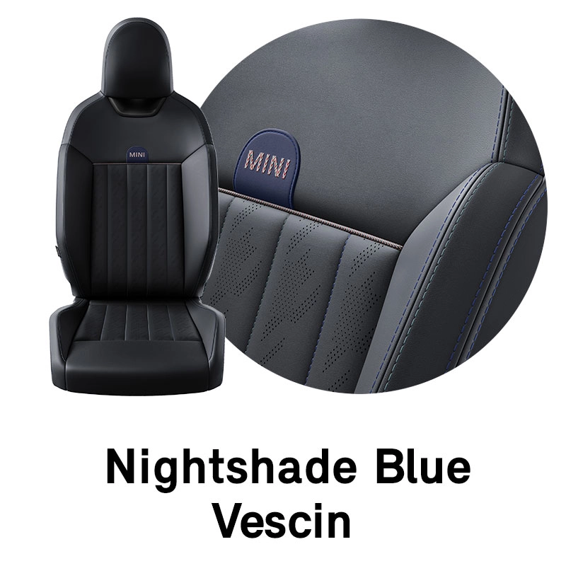 MINI Upholstery: Nightshade Blue Vescin