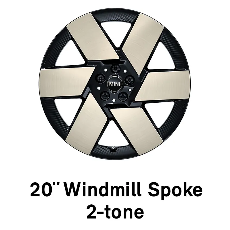 MINI Rim: 19 inch Kaleido Spoke 2-tone